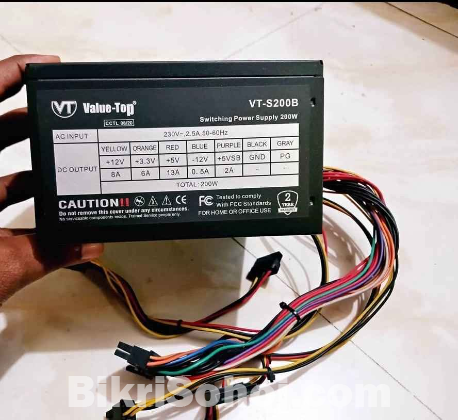 Value-Top VT-S200B 200W ATX Power Supply